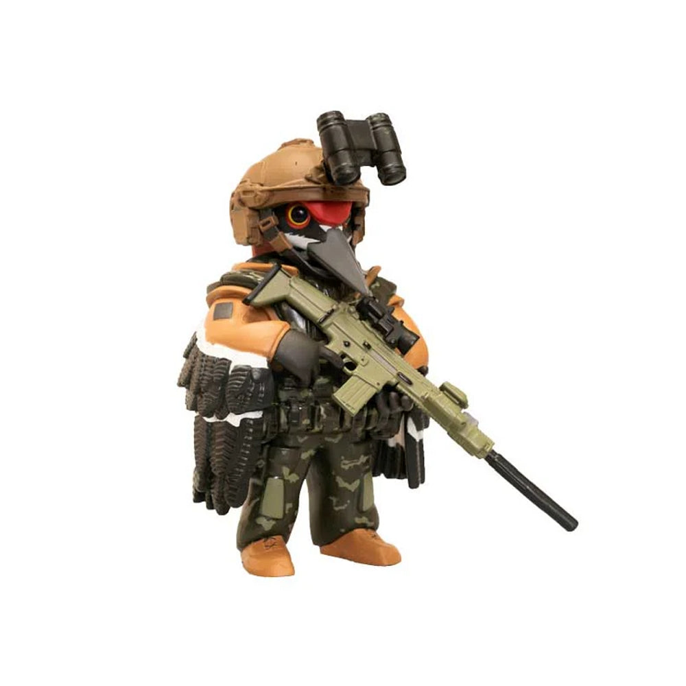 Side angle of SGT Pecker Action Figure
