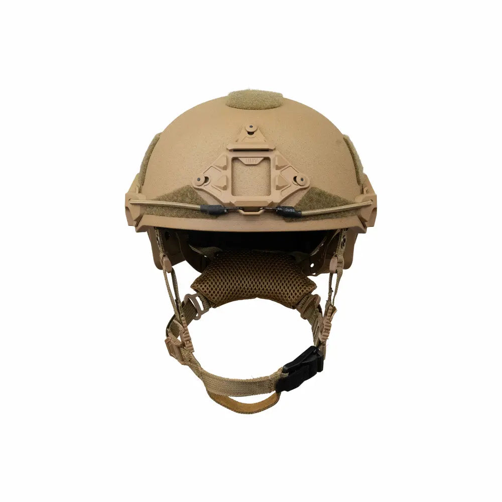 ATE GEN2 ballistic helmet tan front