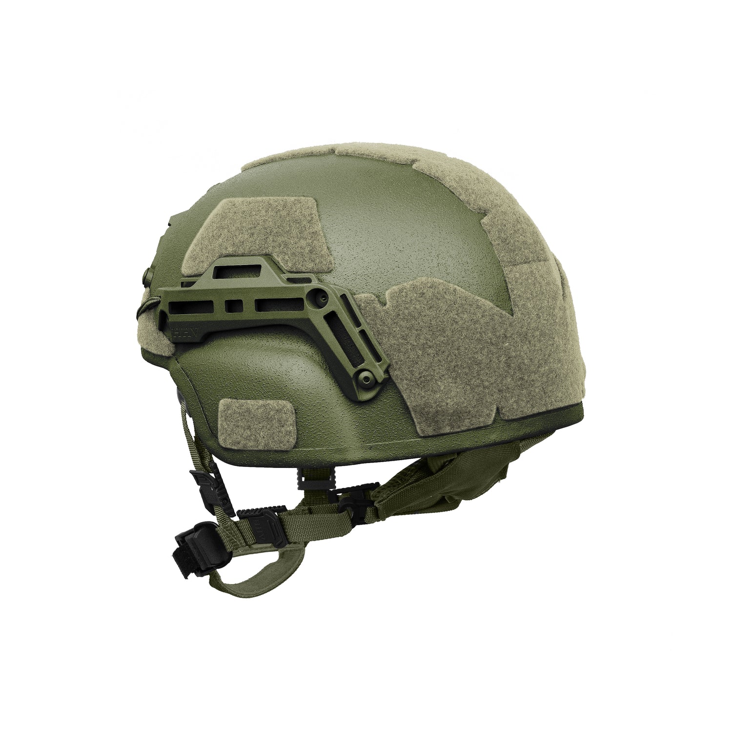 BTE® Plus Ballistic Helmet OD with 4 point chin-strap