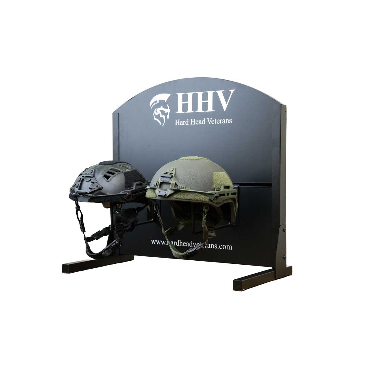 2-helmet display counter display