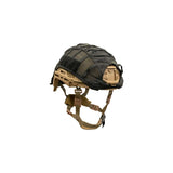 mesh multicam black helmet cover