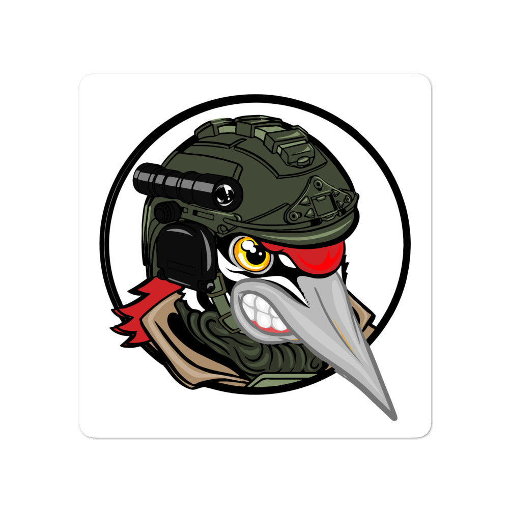 Full Color Sgt. Pecker Bubble-free stickers