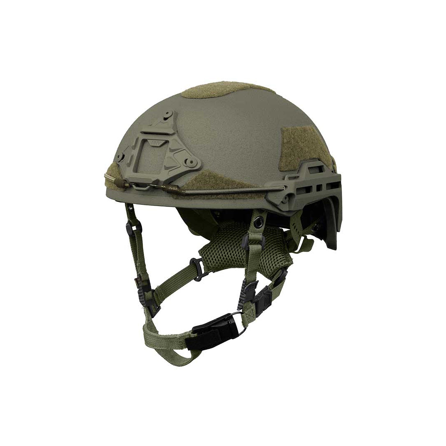 ATE GEN2 ballistic helmet green od left