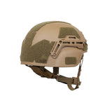 ECH helmet with rails tan