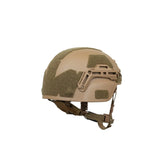 ECH helmet with rails tan