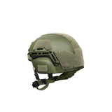 BTE® Plus Ballistic Helmet OD with 4 point chin-strap