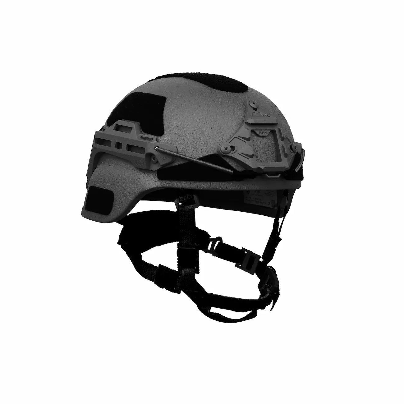 BTE® Plus Ballistic Helmet black with rails