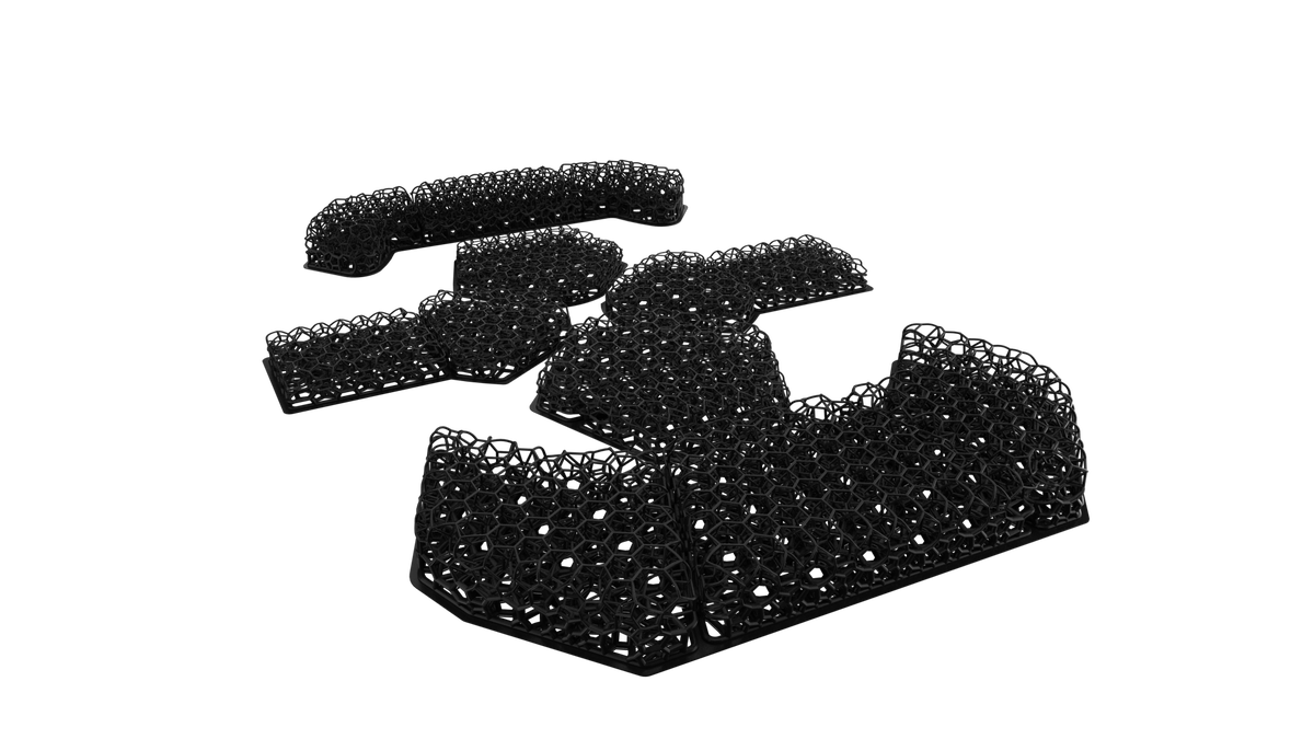 Hhv micro lattice helmet pads hard head veterans