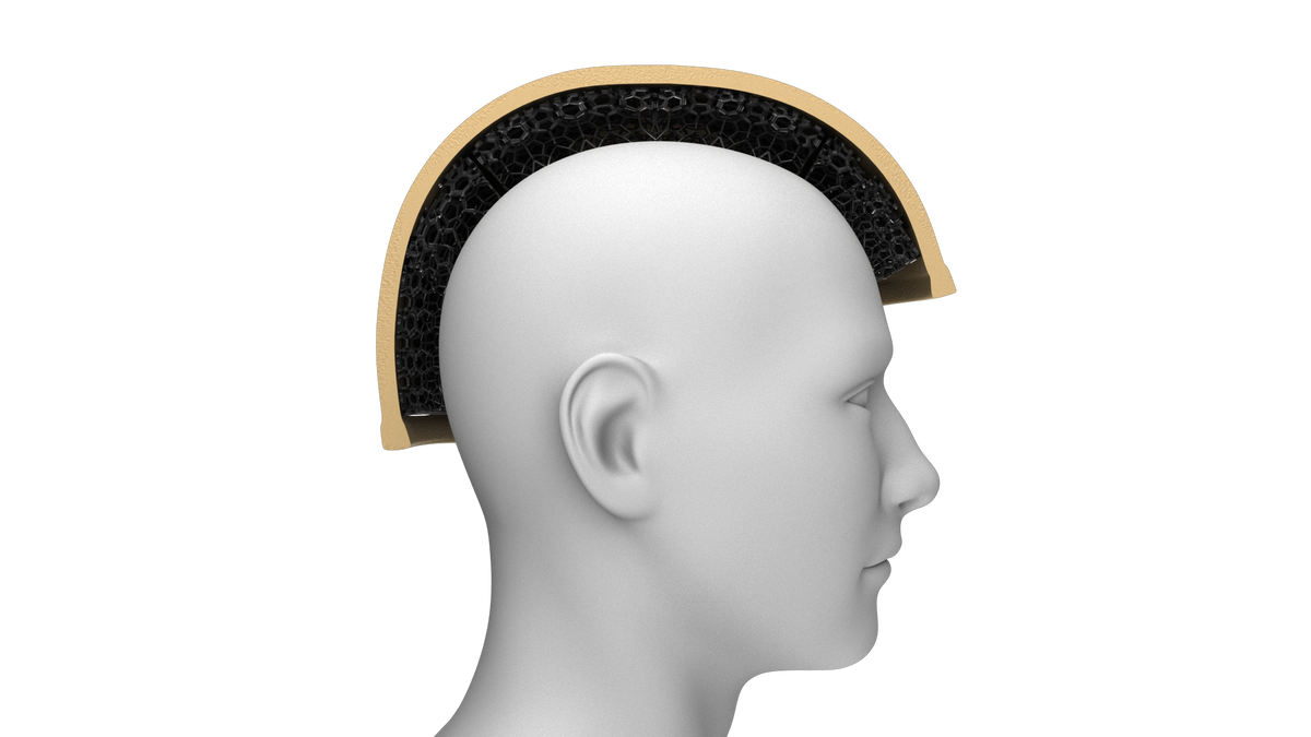 Hhv micro lattice helmet pads hard head veterans