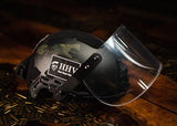 Fast helmet face shield