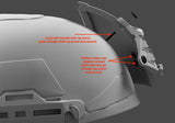 rifle rate helmet uparmor install