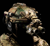 ATE Ballistic helmet with NVGs