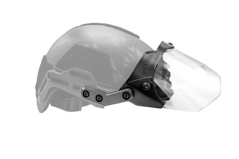 shooters cut face shield up